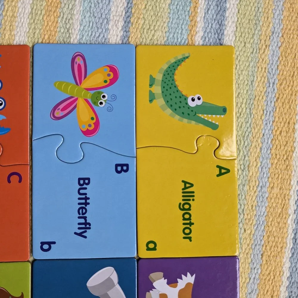 Alphabet matching game